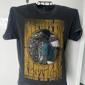 Vintage Graphic Hendrix Black T-Shirt